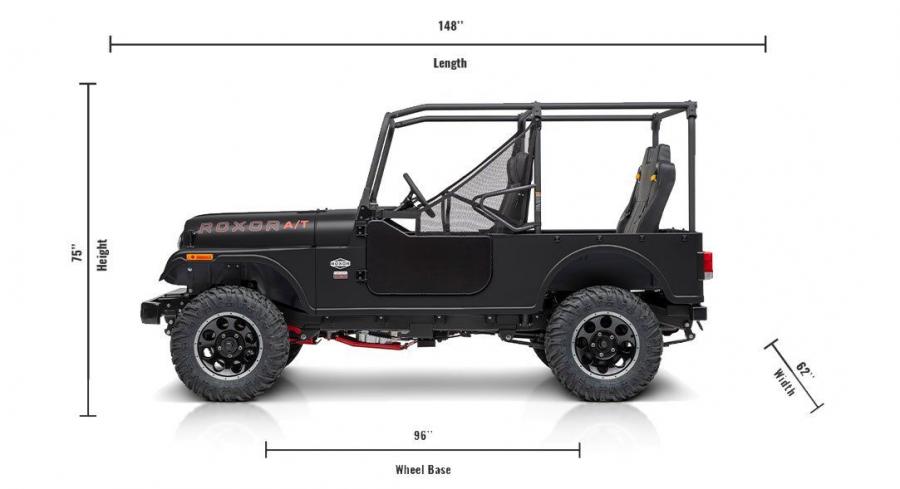 Схема Mahindra Roxor 2019 года  (фото 5 из 7)